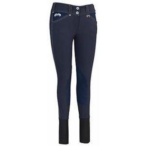 Equine Couture Navy Knee Patch riding pants